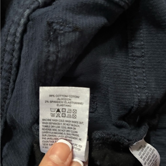 Lucky Brand Dark Blue Corduroy Trousers - Picture 8 of 9